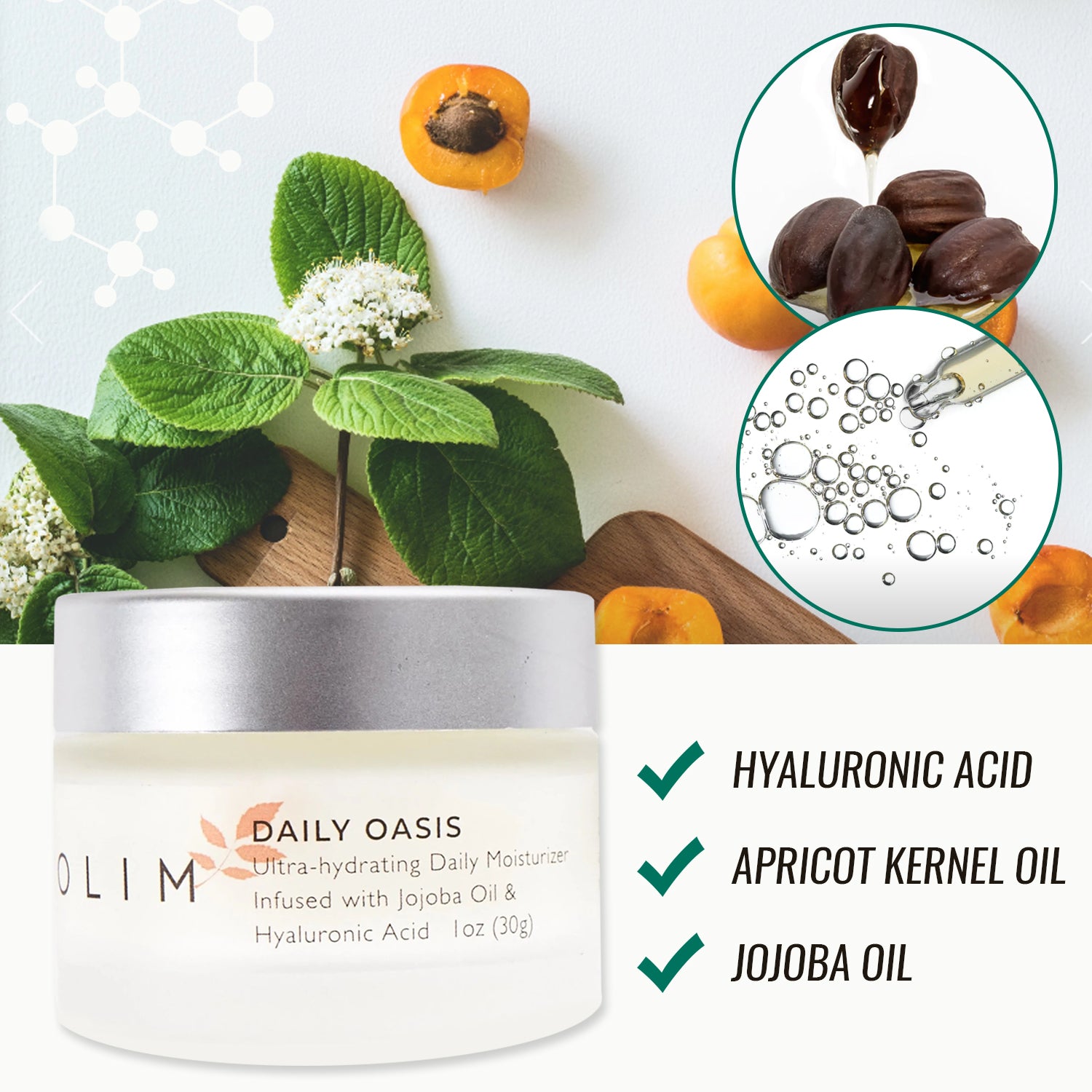 Hidratante diario Oasis