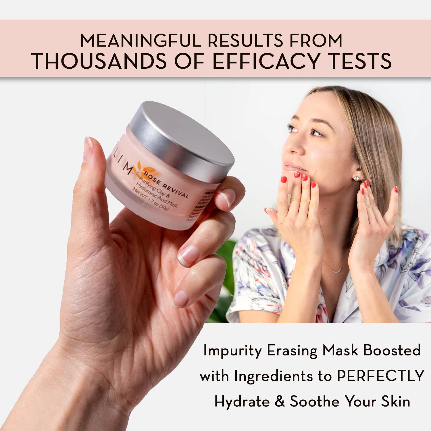 Mascarilla revitalizante de rosas