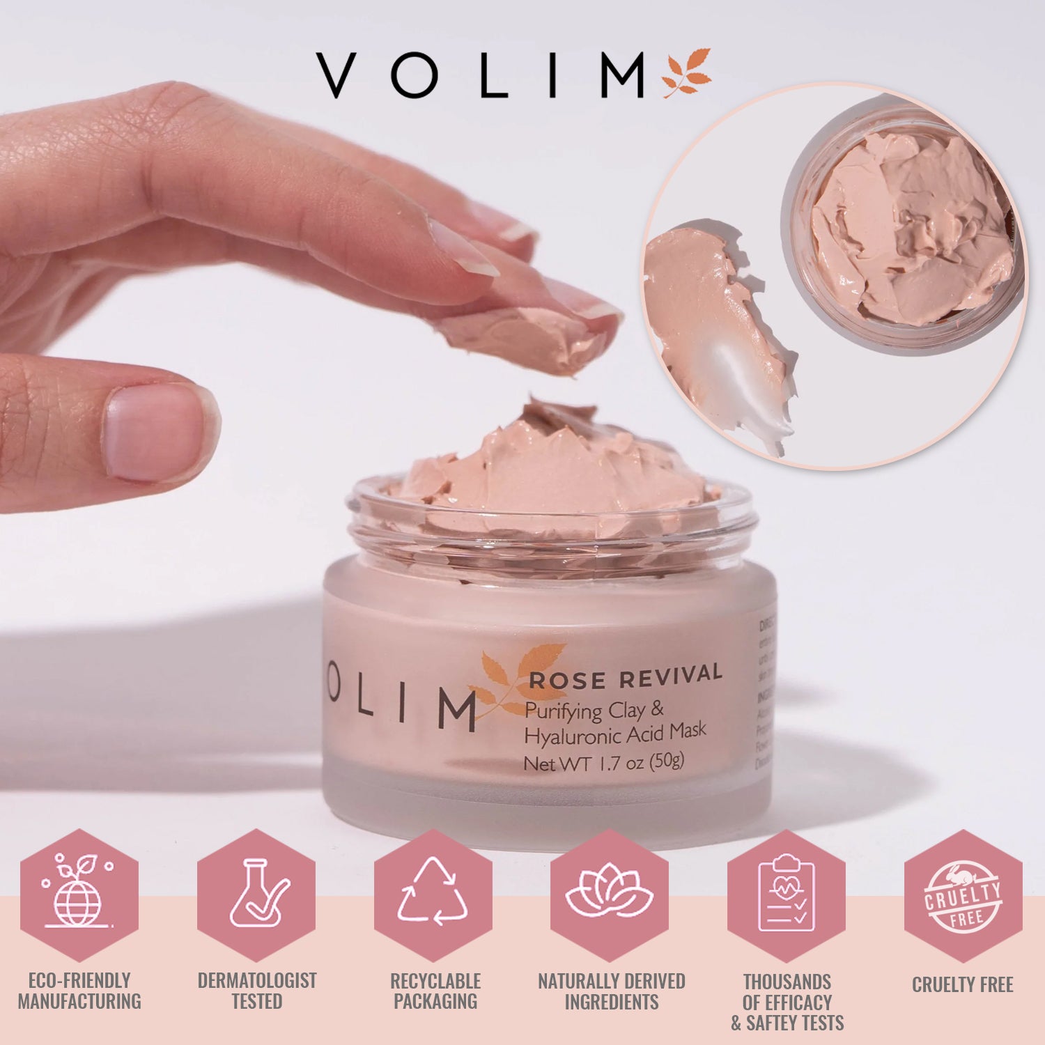 Mascarilla revitalizante de rosas