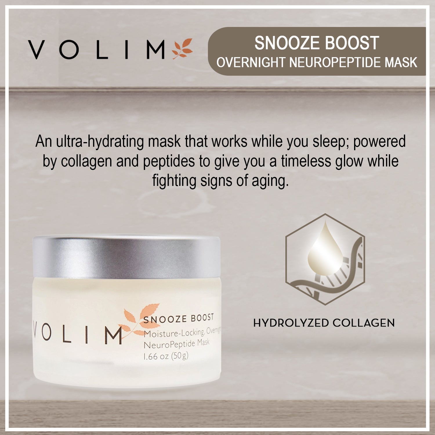 Snooze Boost Hidratante de Noche